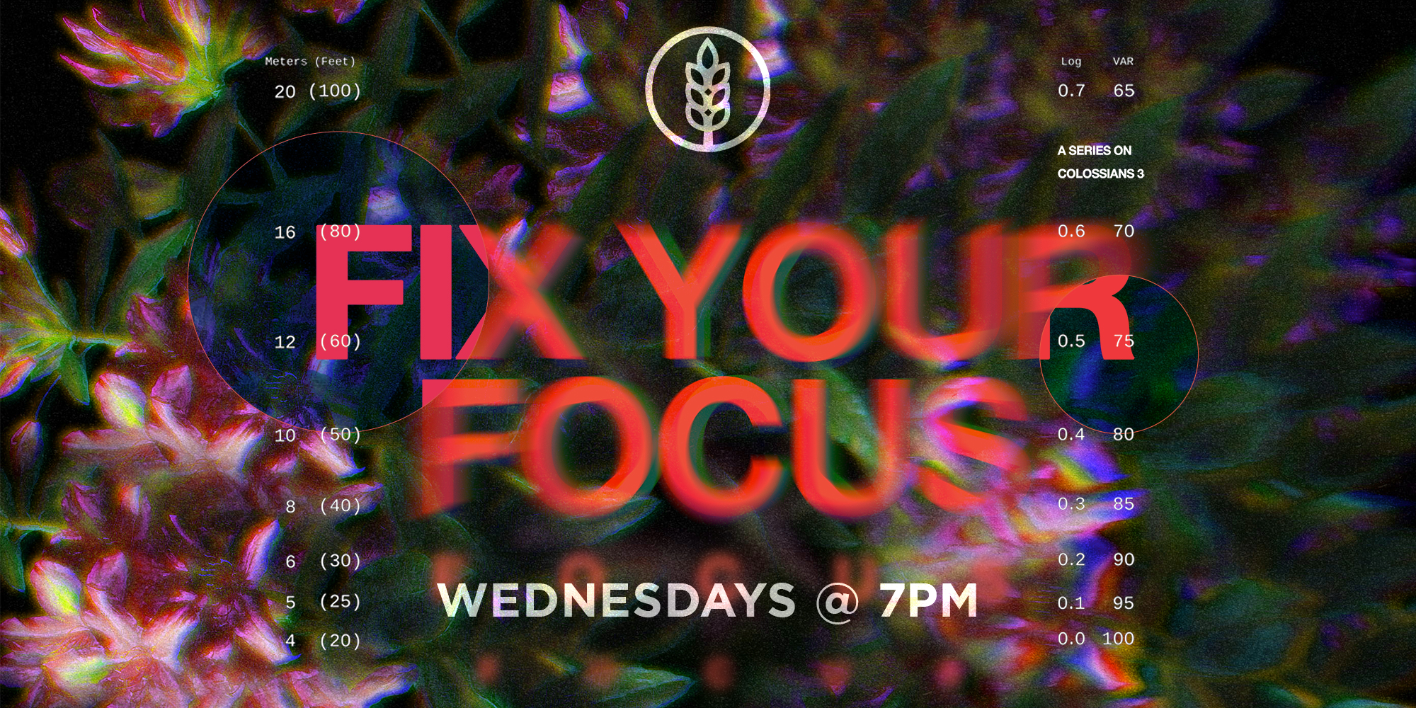 WHCE | Fix Your Focus Wednesday @ 7pm