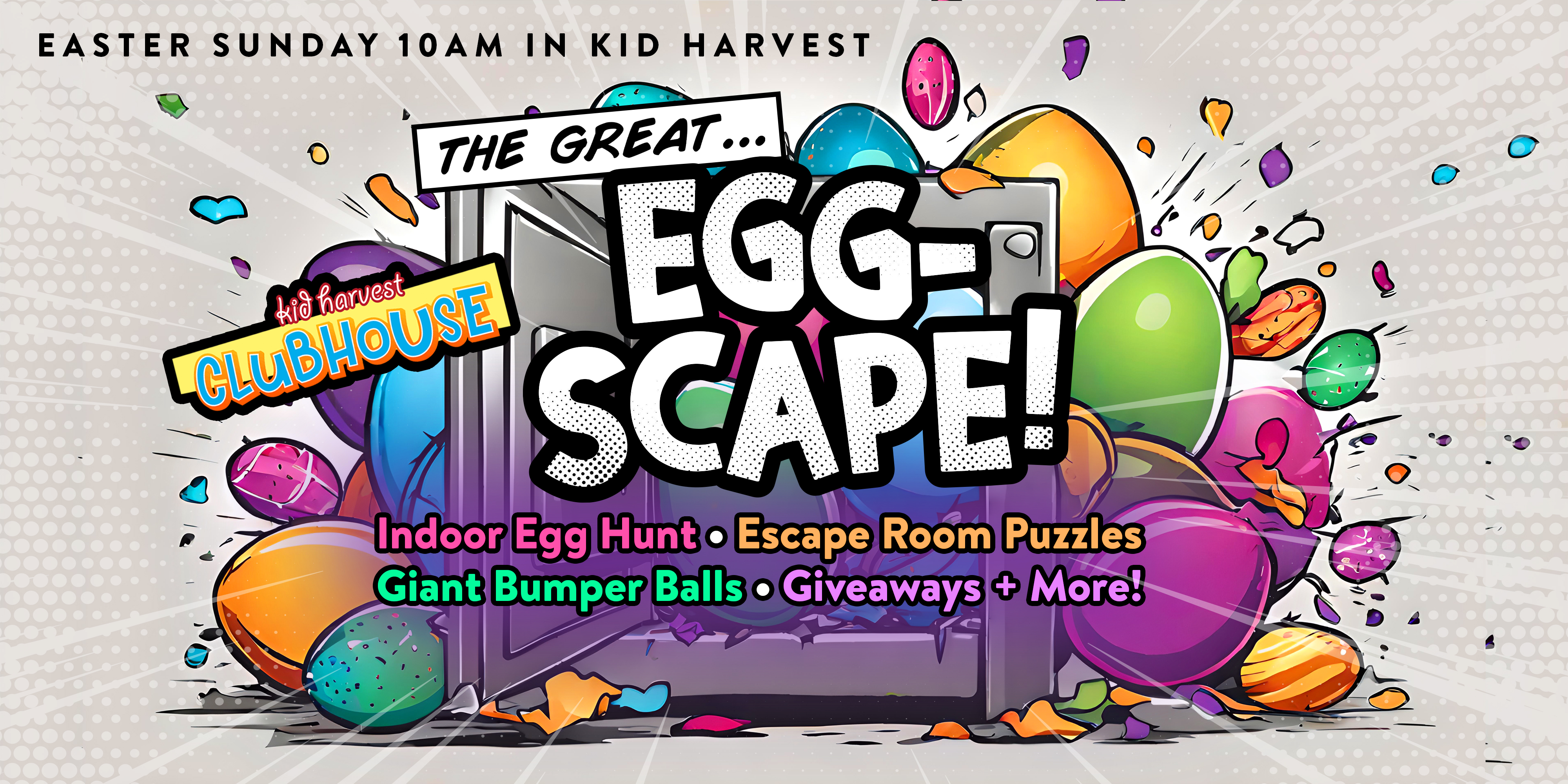 WHCE | KHCH Great Eggscape Easter Sunday